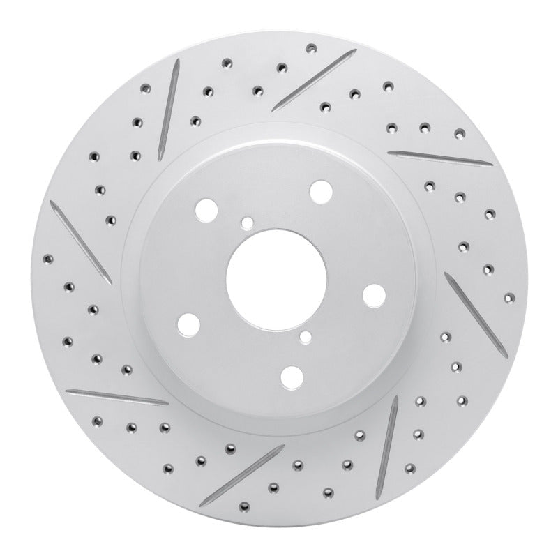 DFC Geoperformance Front Left Drilled & Slotted Rotor for Subaru Forester 2019 - 2024 | dfc830 - 13048L - JDMuscleSPK997377