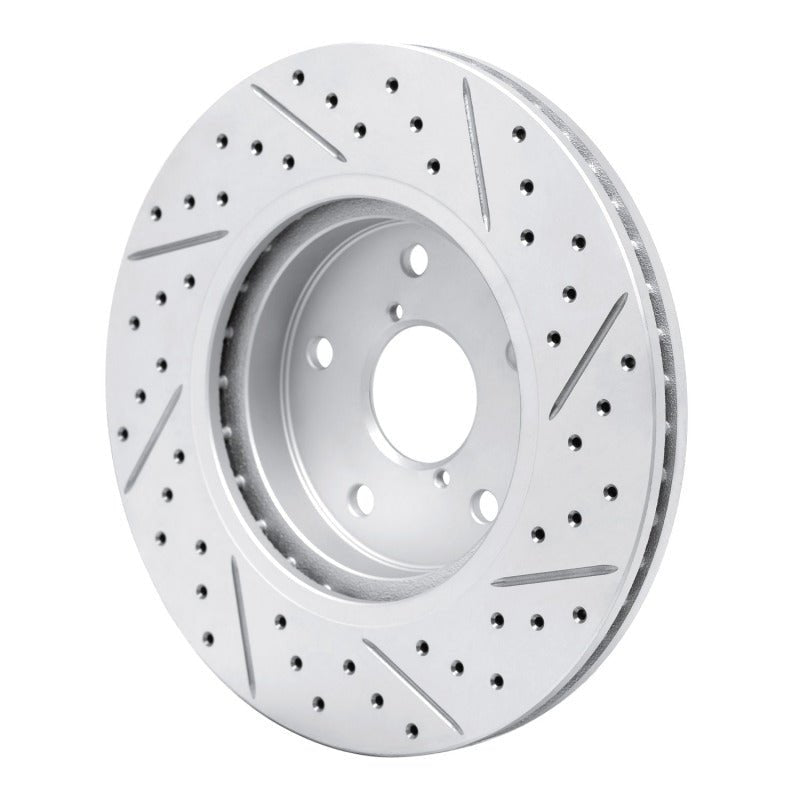 DFC Geoperformance Front Left Drilled & Slotted Rotor for Subaru Forester 2019 - 2024 | dfc830 - 13048L - JDMuscleSPK997377