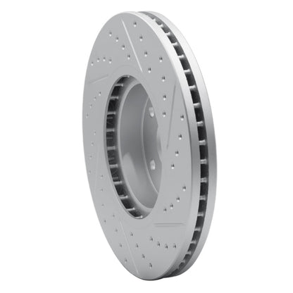 DFC Geoperformance Front Left Drilled & Slotted Rotor for Subaru WRX 2006 - 2021 | dfc830 - 13035L - JDMuscleSPK997357