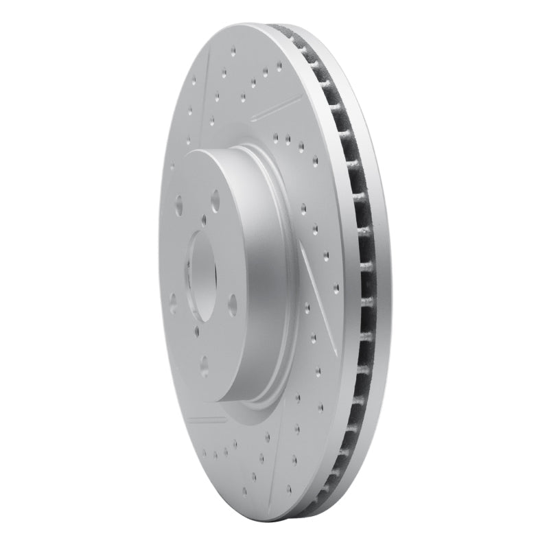 DFC Geoperformance Front Left Drilled & Slotted Rotor for Subaru WRX 2006 - 2021 | dfc830 - 13035L - JDMuscleSPK997357