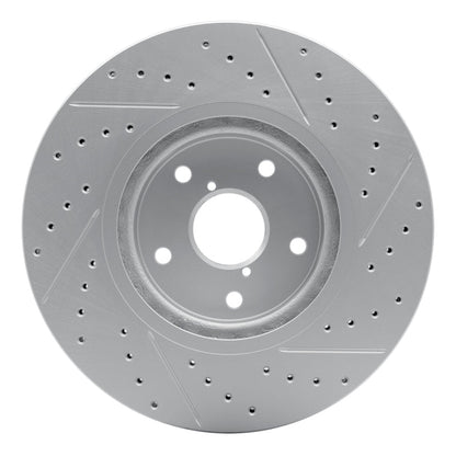 DFC Geoperformance Front Left Drilled & Slotted Rotor for Subaru WRX 2006 - 2021 | dfc830 - 13035L - JDMuscleSPK997357