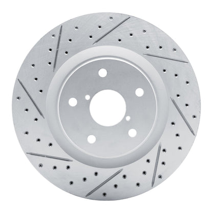 DFC Geoperformance Front Left Drilled & Slotted Rotor for Subaru WRX 2020 - 2025 – Part Number DFC830 - 13049L | dfc830 - 13049L - JDMuscleSPK997379