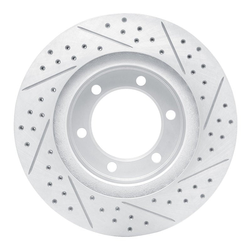 DFC Geoperformance Front Left Drilled & Slotted Rotor for Toyota 4Runner 1995 - 2004 | dfc830 - 76123L - JDMuscleSPK999862