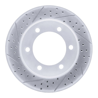 DFC Geoperformance Front Left Drilled & Slotted Rotor for Toyota 4Runner (Part DFCO830 - 76121L) | dfc830 - 76121L - JDMuscleSPK992374