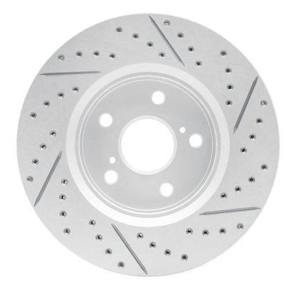 DFC Geoperformance Front Left Drilled & Slotted Rotor for Toyota C - Hr (2018 - 2022) - Part dfc830 - 76153L | dfc830 - 76153L - JDMuscleSPK999911