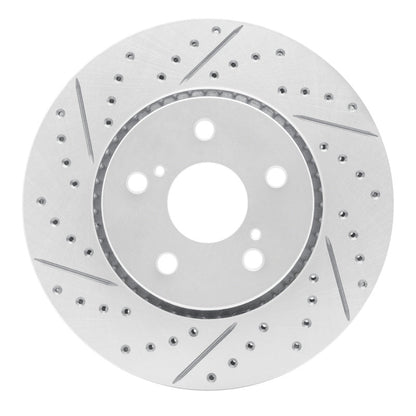 DFC Geoperformance Front Left Drilled & Slotted Rotor for Toyota C - Hr (2018 - 2022) - Part dfc830 - 76153L | dfc830 - 76153L - JDMuscleSPK999911