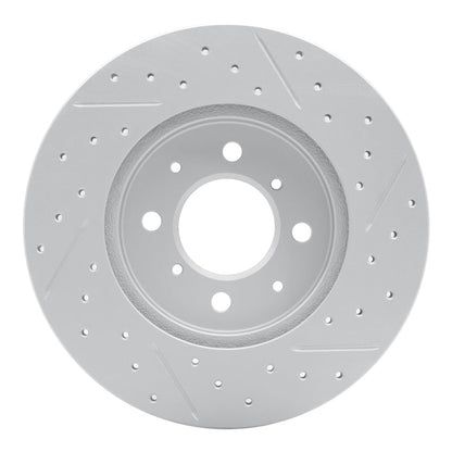 DFC Geoperformance Front Left Drilled & Slotted Rotor for Toyota MR2 Spyder (2000 - 2005) | dfc830 - 76072L - JDMuscleSPK999815