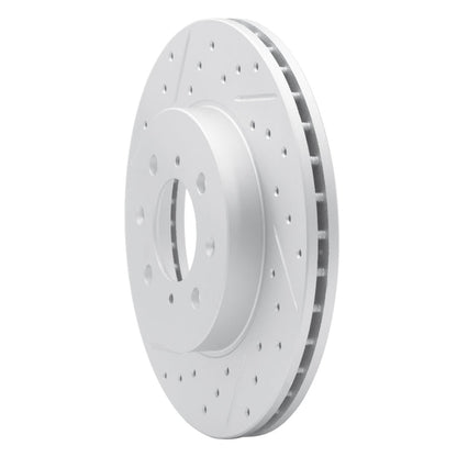 DFC Geoperformance Front Left Drilled & Slotted Rotor for Toyota MR2 Spyder (2000 - 2005) | dfc830 - 76072L - JDMuscleSPK999815