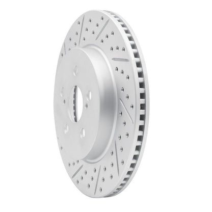 DFC Geoperformance Front Left Drilled & Slotted Rotor for Toyota Prius Prime (Part Number: DFC830 - 76155L) | dfc830 - 76155L - JDMuscleSPK999915