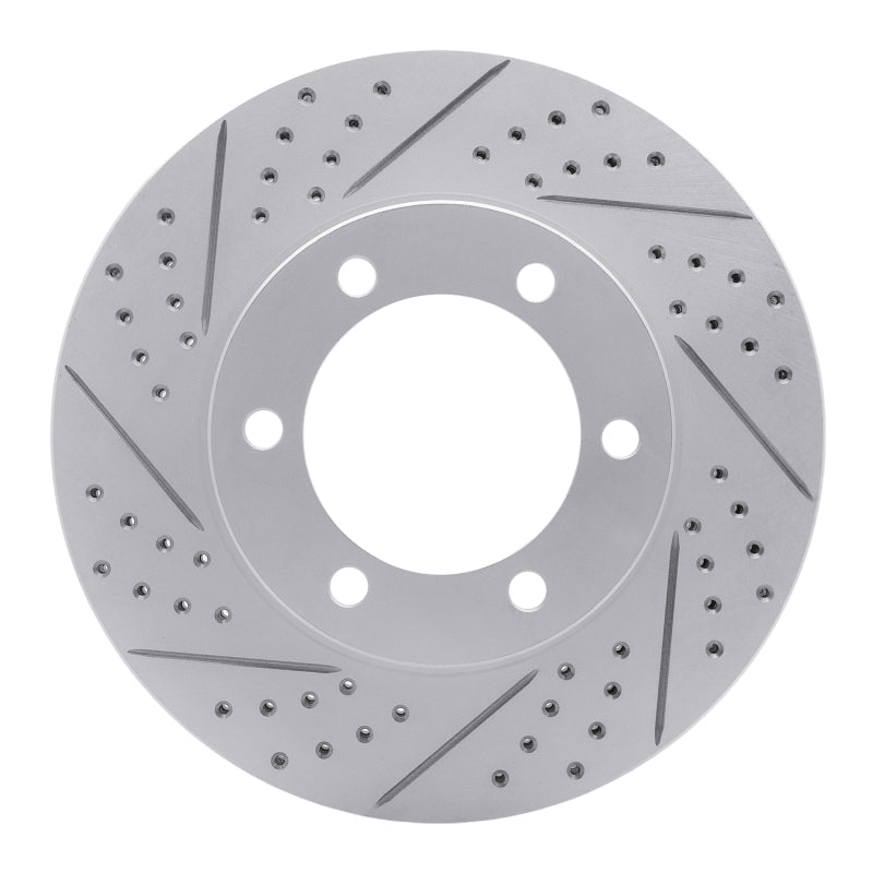 DFC Geoperformance Front Left Drilled & Slotted Rotor for Toyota Sequoia 2000 - 2007 | dfc830 - 76124L - JDMuscleSPK992376
