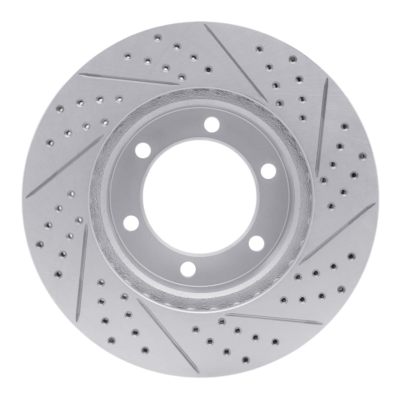 DFC Geoperformance Front Left Drilled & Slotted Rotor for Toyota Sequoia 2000 - 2007 | dfc830 - 76124L - JDMuscleSPK992376