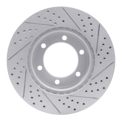 DFC Geoperformance Front Left Drilled & Slotted Rotor for Toyota Sequoia 2000 - 2007 | dfc830 - 76124L - JDMuscleSPK992376