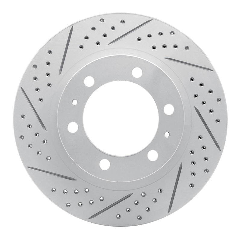 DFC Geoperformance Front Left Drilled & Slotted Rotor for Toyota Tacoma 03 - 23 - Part Number DFC830 - 76128L | dfc830 - 76128L - JDMuscleSPK992378