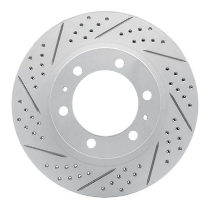 DFC Geoperformance Front Left Drilled & Slotted Rotor for Toyota Tacoma 03 - 23 - Part Number DFC830 - 76128L | dfc830 - 76128L - JDMuscleSPK992378