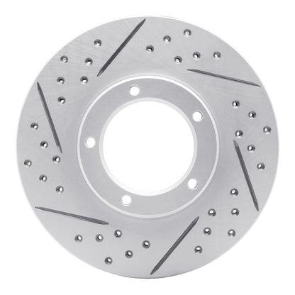 DFC Geoperformance Front Left Drilled & Slotted Rotor for Toyota Tacoma 1995 - 2004 | dfc830 - 76120L - JDMuscleSPK992373