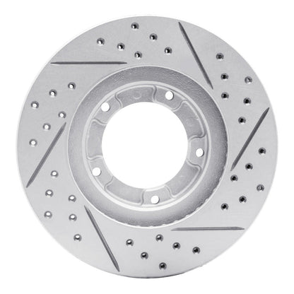 DFC Geoperformance Front Left Drilled & Slotted Rotor for Toyota Tacoma 1995 - 2004 | dfc830 - 76120L - JDMuscleSPK992373