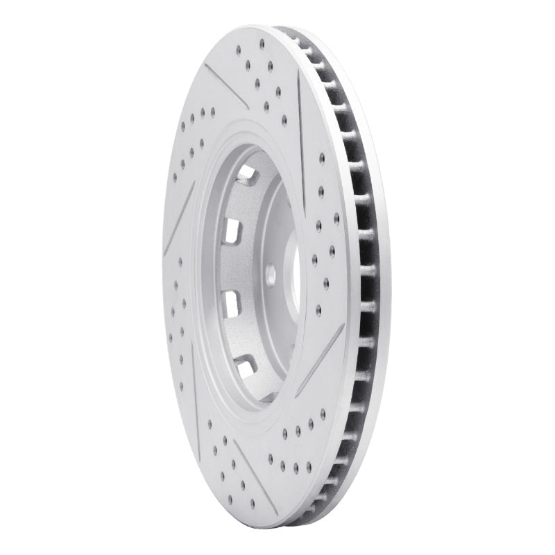 DFC Geoperformance Front Left Drilled & Slotted Rotor for Toyota Venza 2009 - 2015 | dfc830 - 76085L - JDMuscleSPK999835