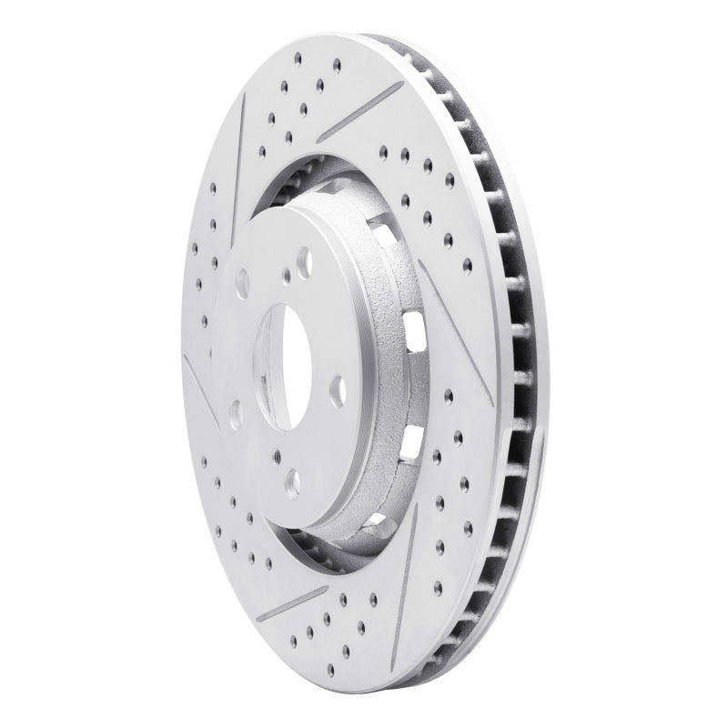 DFC Geoperformance Front Left Drilled & Slotted Rotor for Toyota Venza 2009 - 2015 | dfc830 - 76085L - JDMuscleSPK999835