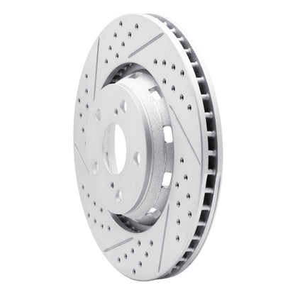 DFC Geoperformance Front Left Drilled & Slotted Rotor for Toyota Venza 2009 - 2015 | dfc830 - 76085L - JDMuscleSPK999835