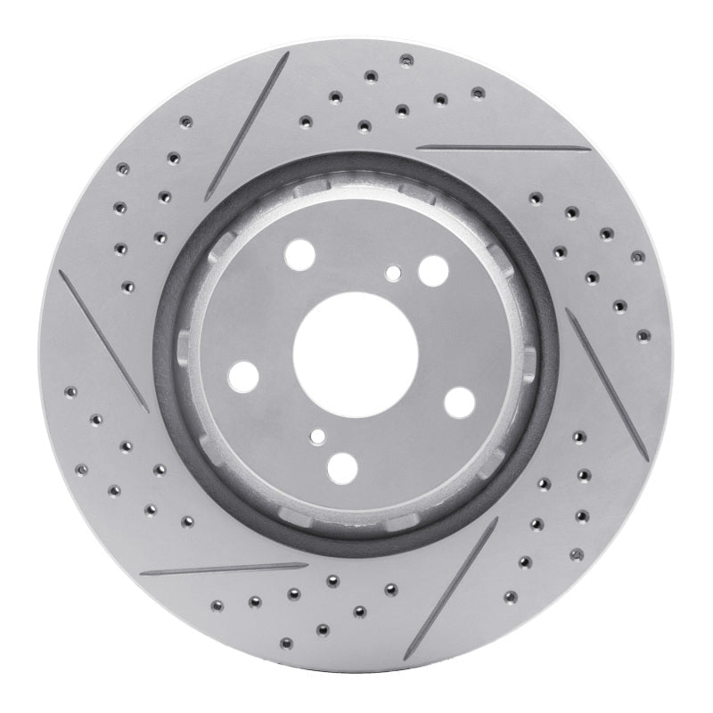 DFC Geoperformance Front Left Drilled & Slotted Rotor for Toyota Venza 2009 - 2015 | dfc830 - 76085L - JDMuscleSPK999835