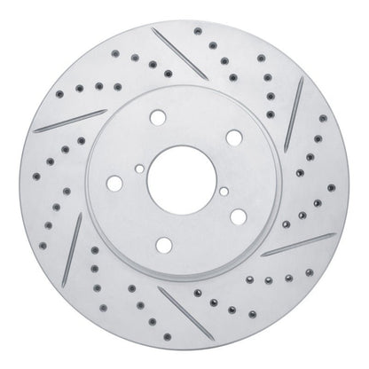 DFC Geoperformance Front Right Drilled and Slotted Rotor for Subaru Legacy 2015 - 2019 | dfc830 - 13026R - JDMuscleSPK997347