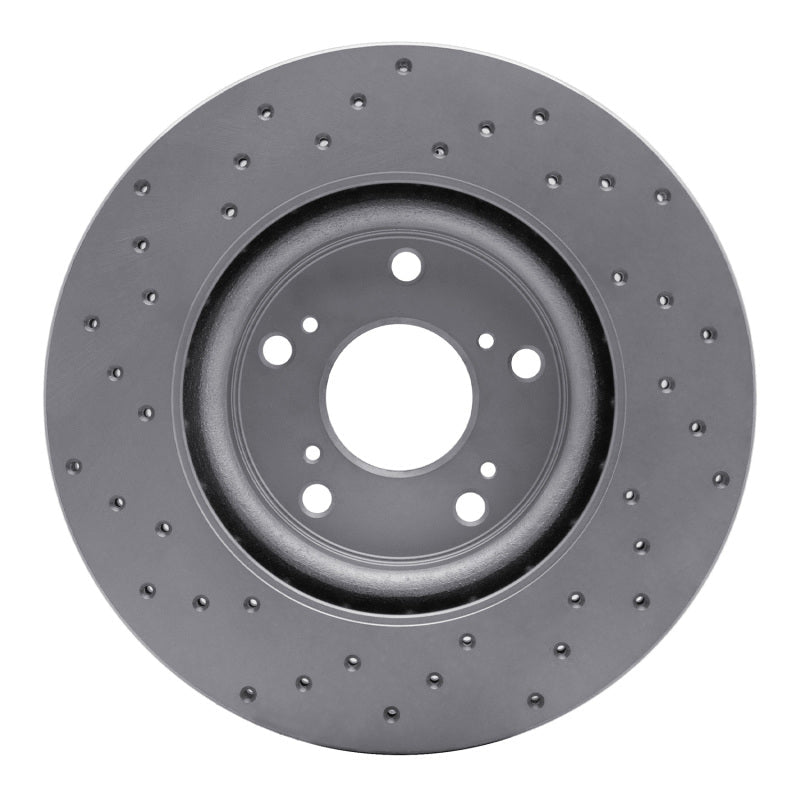 DFC Geoperformance Front Right Drilled Rotor for Honda CR - V 2012 - 2016 | Part Number: DFC820 - 59057R | dfc820 - 59057R - JDMuscleSPK996117