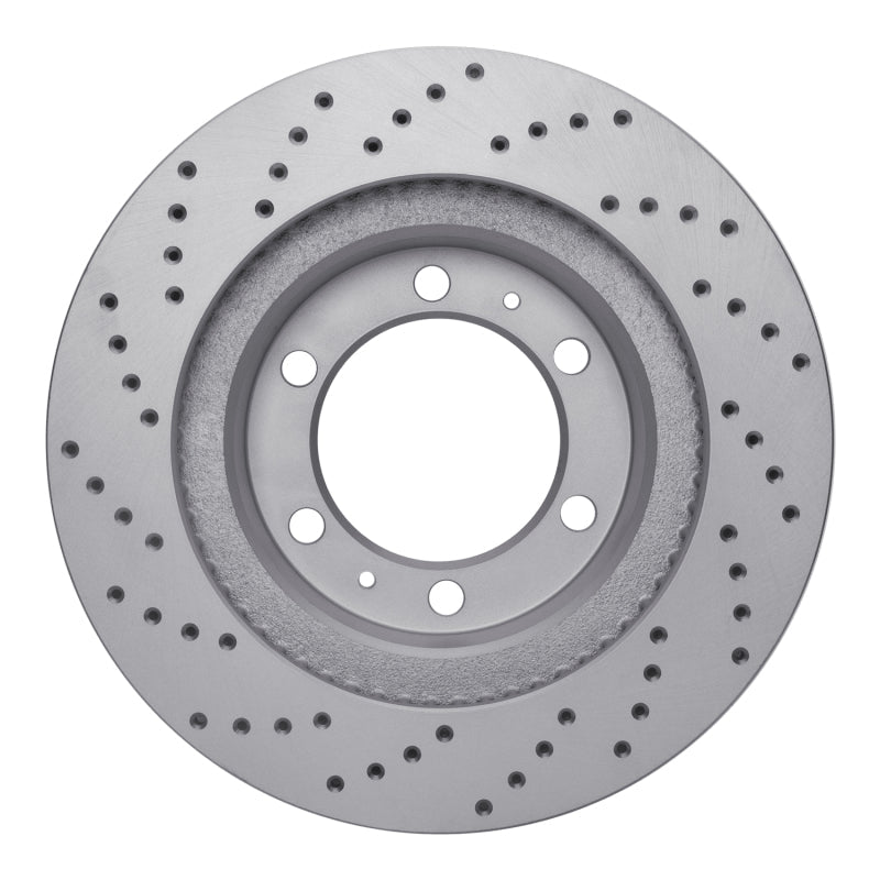 DFC Geoperformance Front Right Drilled Rotor for Toyota FJ Cruiser (Part DFC820 - 76128R) | dfc820 - 76128R - JDMuscleSPK996862