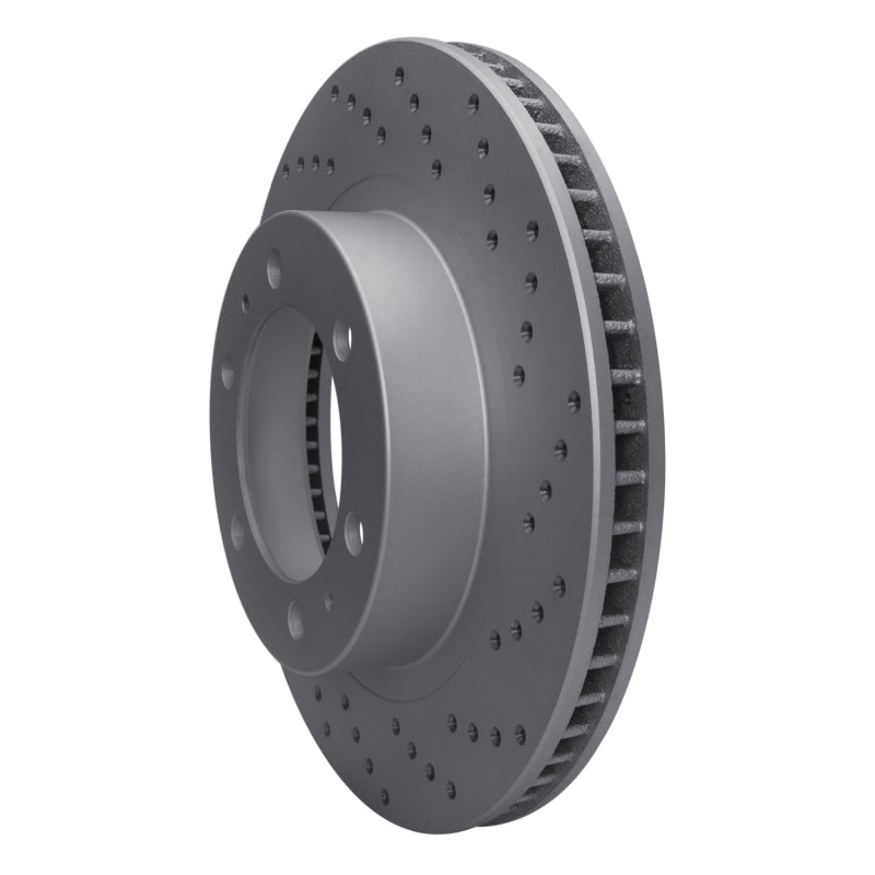 DFC Geoperformance Front Right Drilled Rotor for Toyota FJ Cruiser (Part DFC820 - 76128R) | dfc820 - 76128R - JDMuscleSPK996862