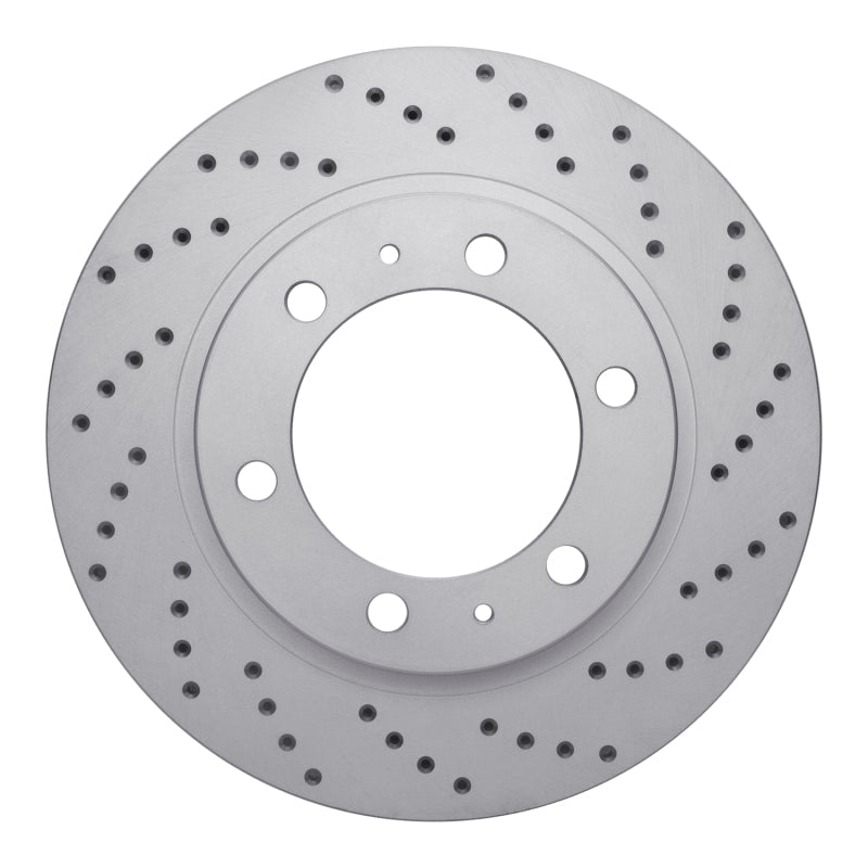 DFC Geoperformance Front Right Drilled Rotor for Toyota FJ Cruiser (Part DFC820 - 76128R) | dfc820 - 76128R - JDMuscleSPK996862