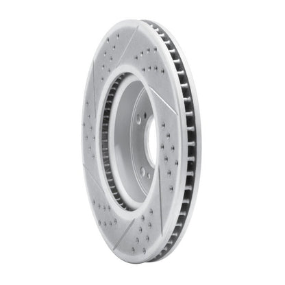 DFC Geoperformance Front Right Drilled & Slotted Rotor for Honda Accord 2013 - 2022 | dfc830 - 59039R - JDMuscleSPK999043