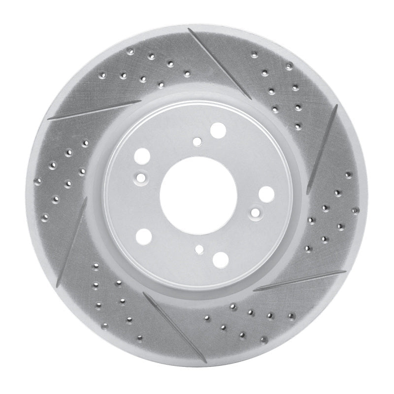 DFC Geoperformance Front Right Drilled & Slotted Rotor for Honda Accord 2013 - 2022 | dfc830 - 59039R - JDMuscleSPK999043