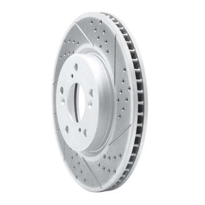 DFC Geoperformance Front Right Drilled & Slotted Rotor for Honda Accord 2013 - 2022 | dfc830 - 59039R - JDMuscleSPK999043