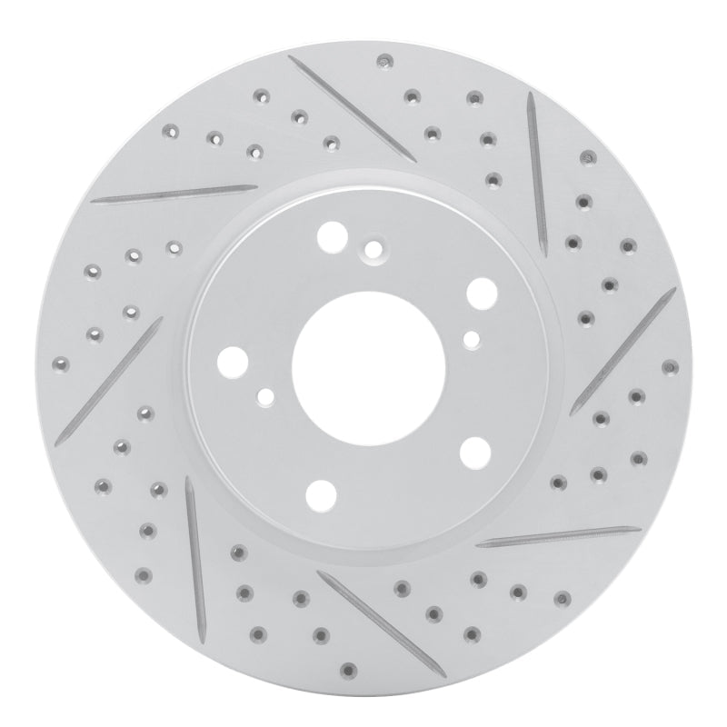 DFC Geoperformance Front Right Drilled & Slotted Rotor for Honda Civic Coupe 2016 - 2026 - Part dfc830 - 59061R | dfc830 - 59061R - JDMuscleSPK999074