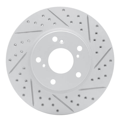 DFC Geoperformance Front Right Drilled & Slotted Rotor for Honda Civic Coupe 2016 - 2026 - Part dfc830 - 59061R | dfc830 - 59061R - JDMuscleSPK999074