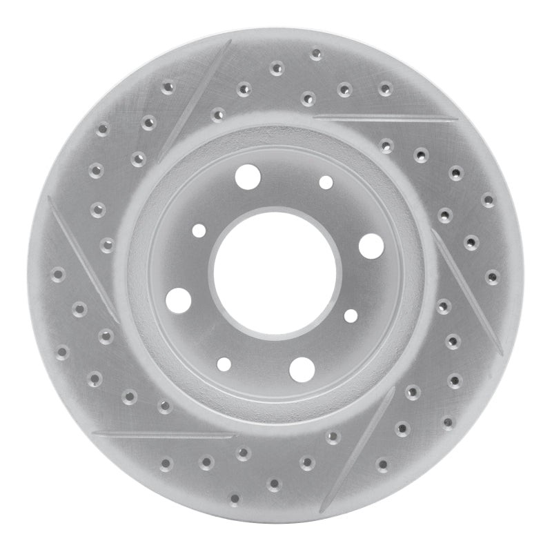 DFC Geoperformance Front Right Drilled & Slotted Rotor for Honda Civic Del Sol (Part Number: DFC830 - 59018R) | dfc830 - 59018R - JDMuscleSPK999013