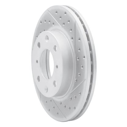 DFC Geoperformance Front Right Drilled & Slotted Rotor for Honda Civic Del Sol (Part Number: DFC830 - 59018R) | dfc830 - 59018R - JDMuscleSPK999013