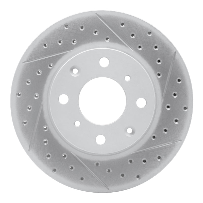 DFC Geoperformance Front Right Drilled & Slotted Rotor for Honda Civic Del Sol (Part Number: DFC830 - 59018R) | dfc830 - 59018R - JDMuscleSPK999013