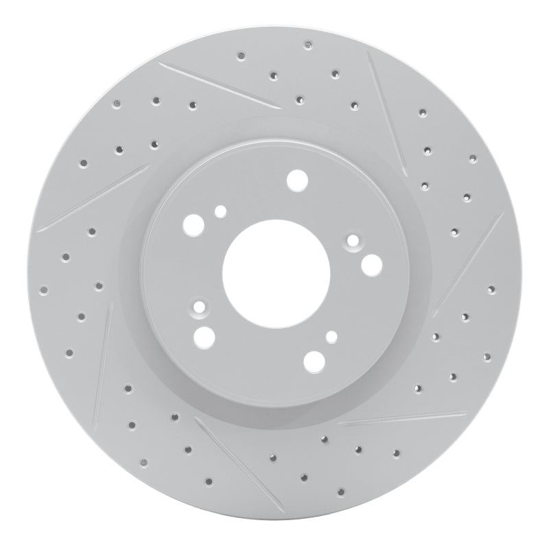 DFC Geoperformance Front Right Drilled & Slotted Rotor for Honda CR - V 2012 - 2016 – DFC830 - 59057R | dfc830 - 59057R - JDMuscleSPK999068