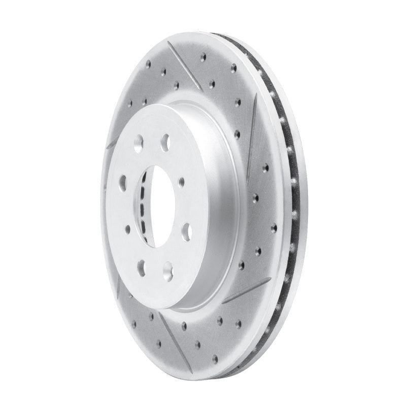 DFC Geoperformance Front Right Drilled & Slotted Rotor for Honda Fit 2015 - 2020 | dfc830 - 59038R - JDMuscleSPK999041