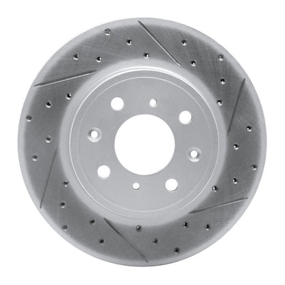 DFC Geoperformance Front Right Drilled & Slotted Rotor for Honda Fit 2015 - 2020 | dfc830 - 59038R - JDMuscleSPK999041