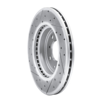 DFC Geoperformance Front Right Drilled & Slotted Rotor for Honda Fit 2015 - 2020 | dfc830 - 59038R - JDMuscleSPK999041