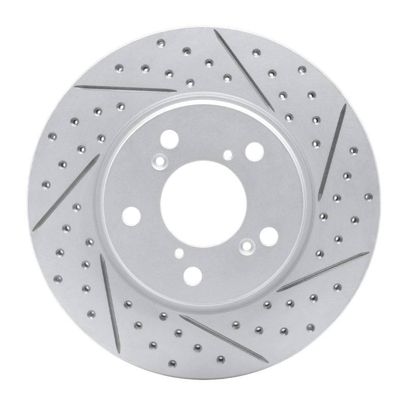 DFC Geoperformance Front Right Drilled & Slotted Rotor for Honda Odyssey (2005 - 2010) | dfc830 - 59049R - JDMuscleSPK992298