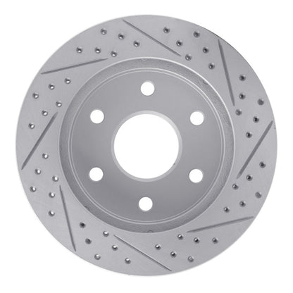 DFC Geoperformance Front Right Drilled & Slotted Rotor for Honda Passport (Model Years 2001 - 2004) | dfc830 - 37010R - JDMuscleSPK997888