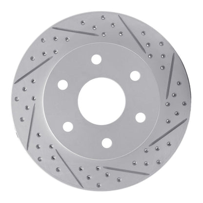 DFC Geoperformance Front Right Drilled & Slotted Rotor for Honda Passport (Model Years 2001 - 2004) | dfc830 - 37010R - JDMuscleSPK997888