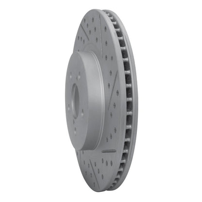 DFC Geoperformance Front Right Drilled & Slotted Rotor for Subaru Crosstrek 2017 - 2023 | dfc830 - 13037R - JDMuscleSPK997362