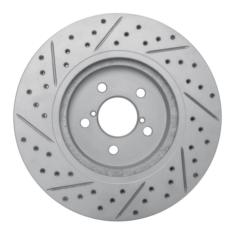 DFC Geoperformance Front Right Drilled & Slotted Rotor for Subaru Crosstrek 2017 - 2023 | dfc830 - 13037R - JDMuscleSPK997362