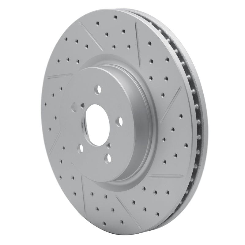 DFC Geoperformance Front Right Drilled & Slotted Rotor for Subaru Forester 2005 - 2018 | dfc830 - 13018R - JDMuscleSPK997333