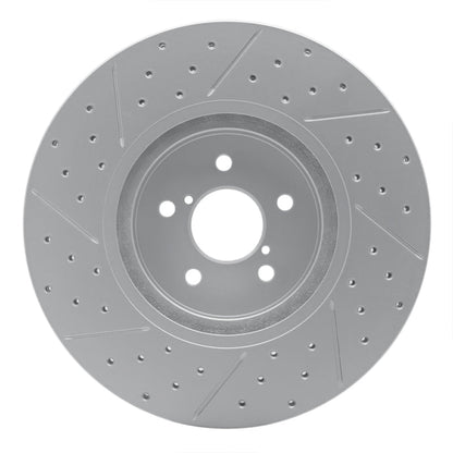 DFC Geoperformance Front Right Drilled & Slotted Rotor for Subaru Forester 2005 - 2018 | dfc830 - 13018R - JDMuscleSPK997333