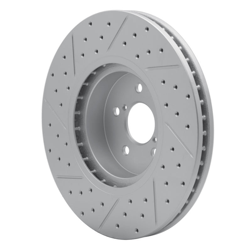 DFC Geoperformance Front Right Drilled & Slotted Rotor for Subaru Forester 2005 - 2018 | dfc830 - 13018R - JDMuscleSPK997333