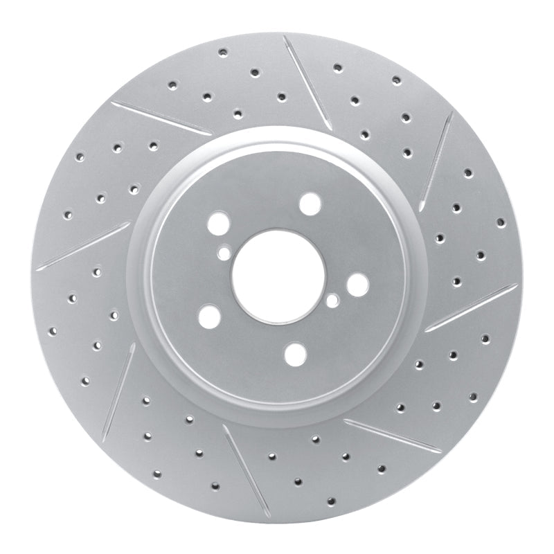 DFC Geoperformance Front Right Drilled & Slotted Rotor for Subaru Forester 2005 - 2018 | dfc830 - 13018R - JDMuscleSPK997333